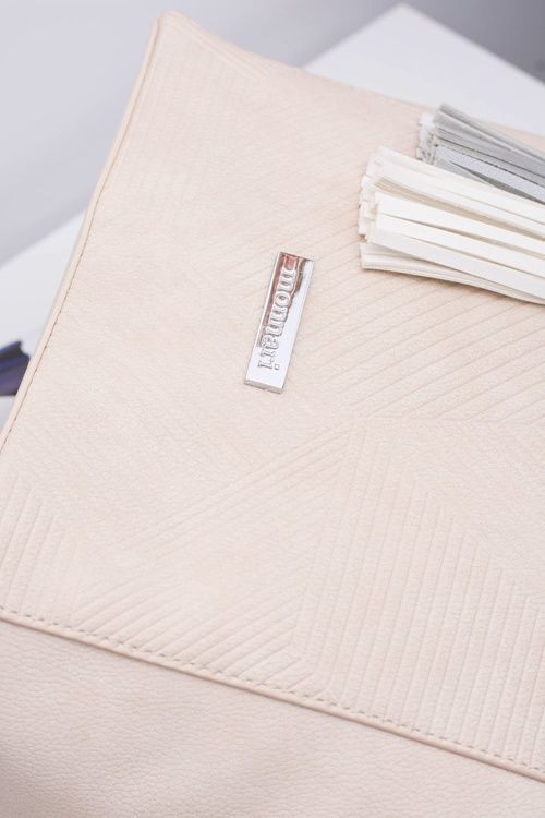 Women Beige Bag Shopper Monnari Sack