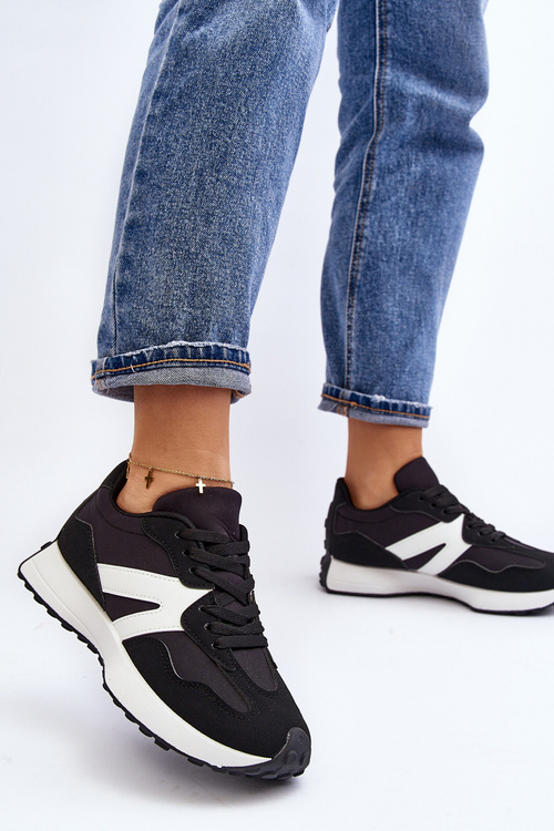 Dámska športová topánka čierna chloetta