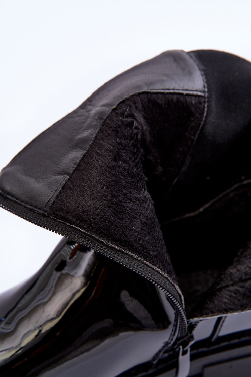 Maľované topánky, dámske topánky Jodhpur, čierni elfovia