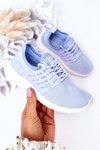 Dětské Sportovní Obuv Sneakersy Big Star HH374214 Světle Modré