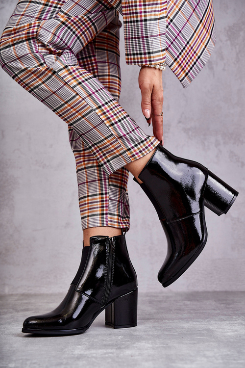 Klasické lakované boty La.Fi 260035B-LA Černe