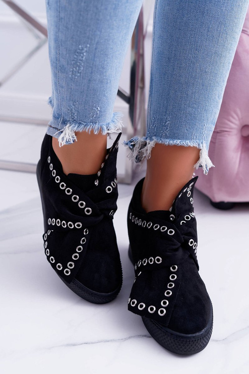 Dámská obuv sneakers Černé LU BOO Margo