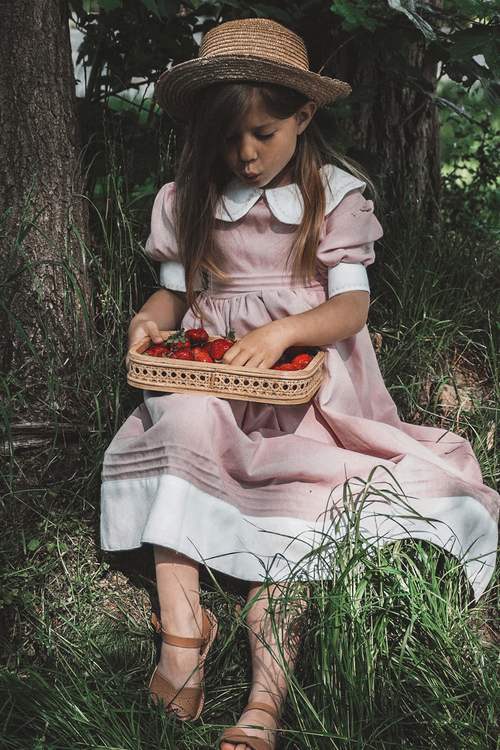 Klasické detské hnedé sandále Izzy