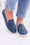 Bellara Navy Blue Navy Blue Leather tenisky