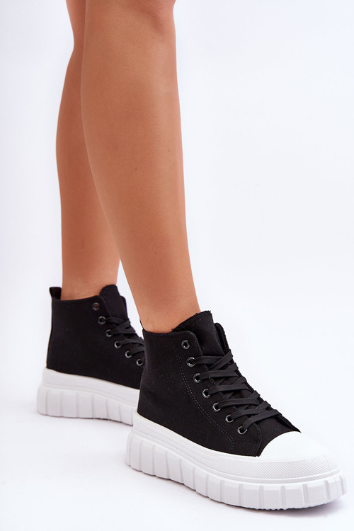 Dámské vysoké tenisky černé Avis