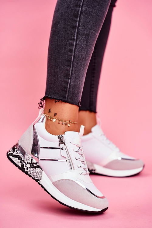 Dámská Sportovní Obuv Bílá Figure