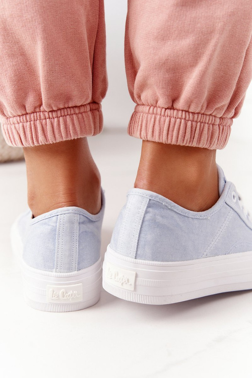 Dámske tenisky na platforme Lee Cooper LCW-21-31-0123L Blue