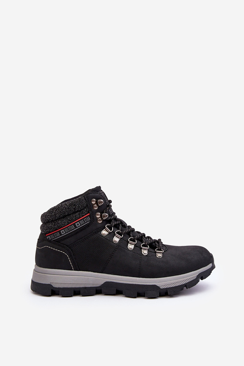 Pánske trekkingové topánky veľká hviezda KK174215 čierna