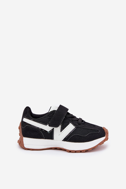 Detské Tenisky Na Suchý Zips Čierne Tezzu