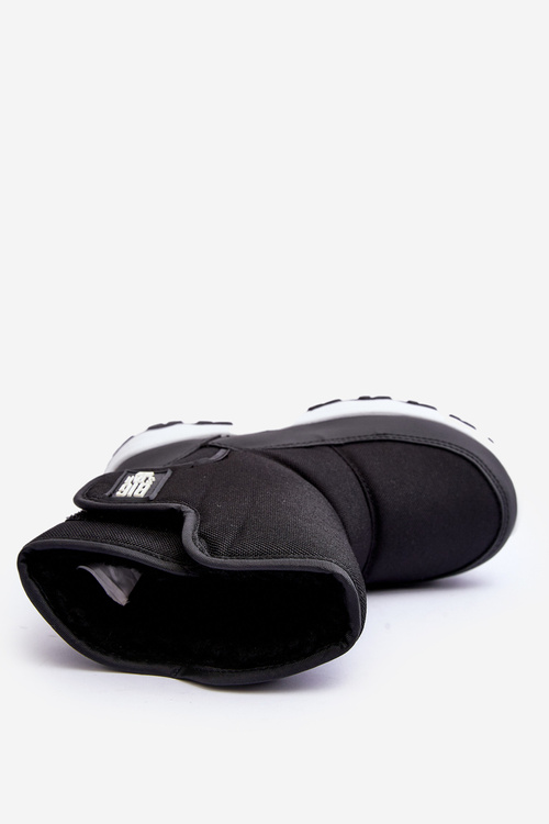 Black Big Star MM374119 Detské izolované snehové topánky