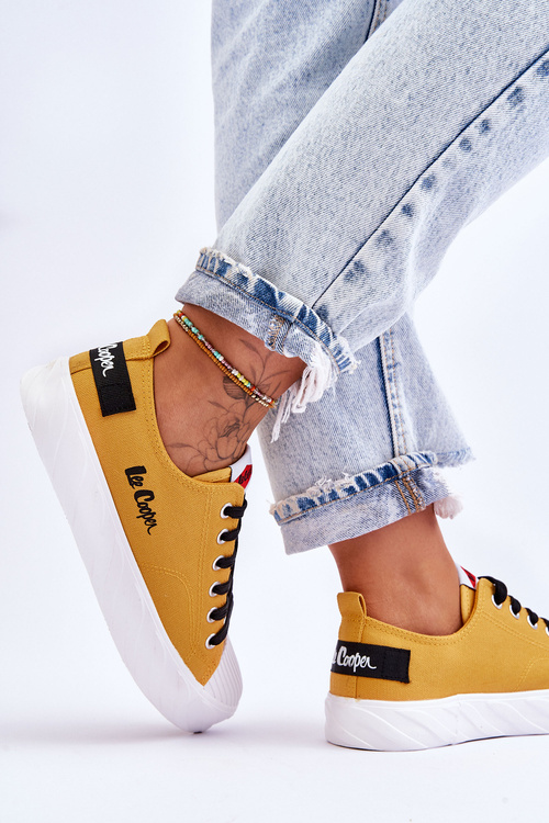 Dámske tenisky Lee Cooper LCW-23-44-1649L Žltá