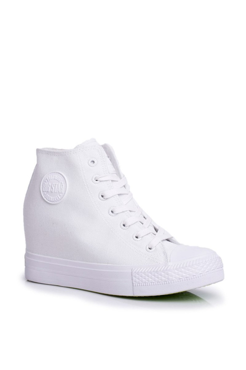 Dámská Obuv Sneakers Big Star Bilá FF274A192