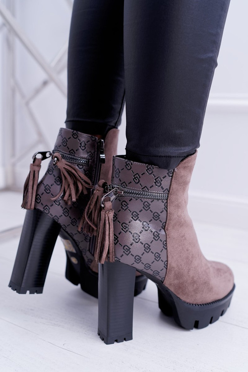 Dámske topánky na Lu Boo Post, Warm Coffe Milky Way