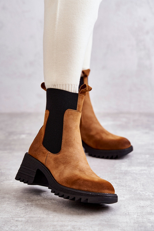 Dámske izolované vysoké podpätky Camel Abella