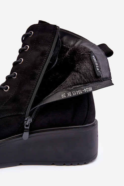 Suede Workers na masívnej plošine Black Lavica Klidges