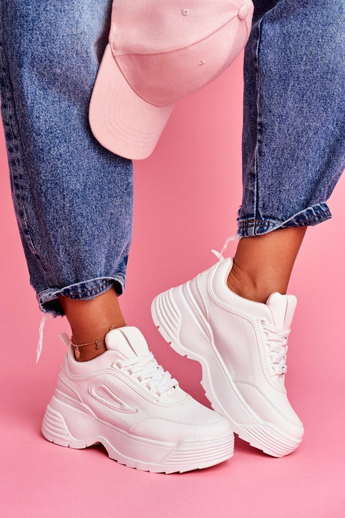 Dámske športové topánky High Sole ružové hlasnejšie