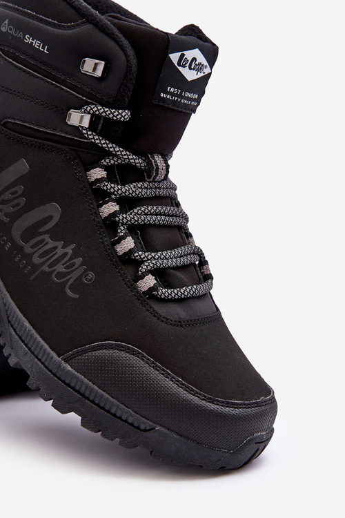 Mužské Teplé Trekkingové Boty Lee Cooper LCJ-22-01-1404M Černé
