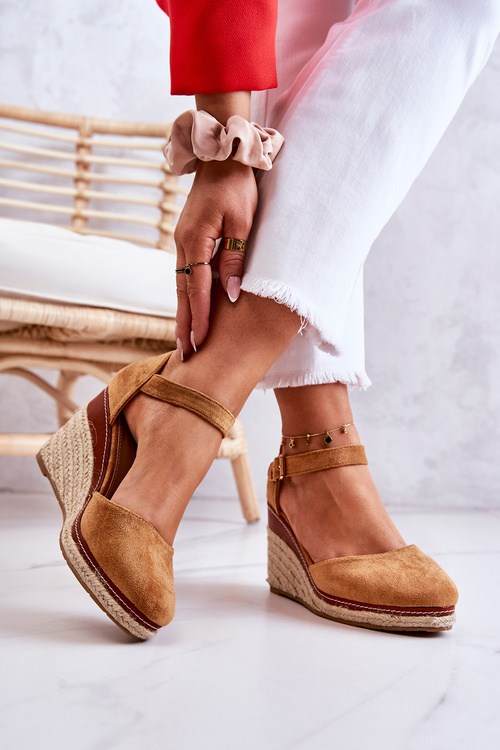 Dámské Espadrilky Na Klínu Hnědé Tamarill