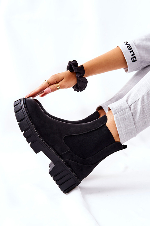 Boty Worker Sergio Leone TR761 černé