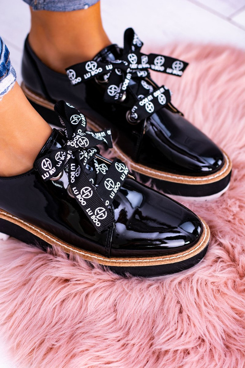 Lu Boo Black Dámske topánky Moonlight Shoes