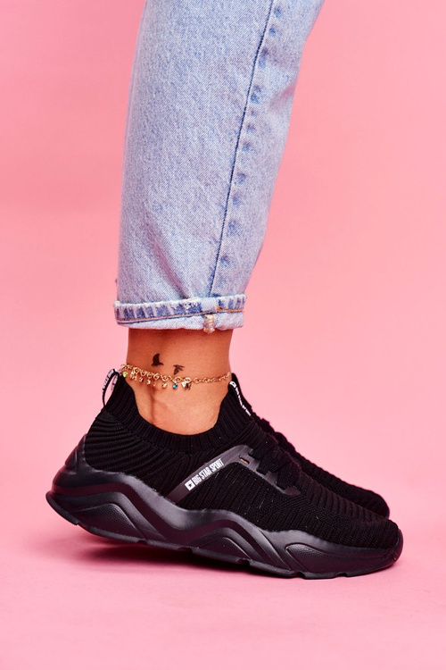 Dámske športové topánky Big Star Black FF274955