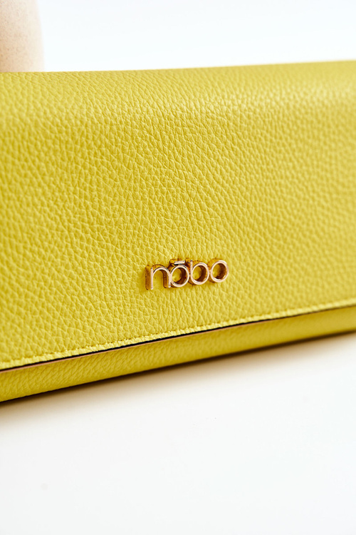 Dámská velká kožená peněženka NOBO M0123-C002 Žlutá