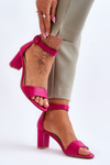 Dámske sandále na Fuksja Lexi Post