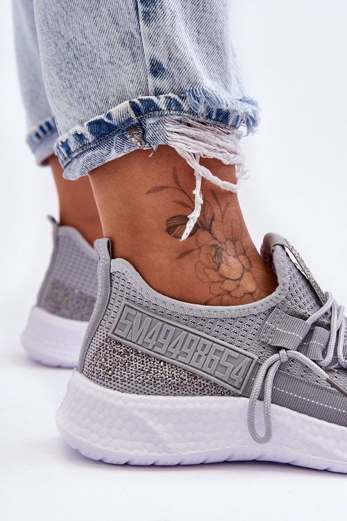 Dámské Sportovní Boty S Vkládáním Šedé Hold Me!