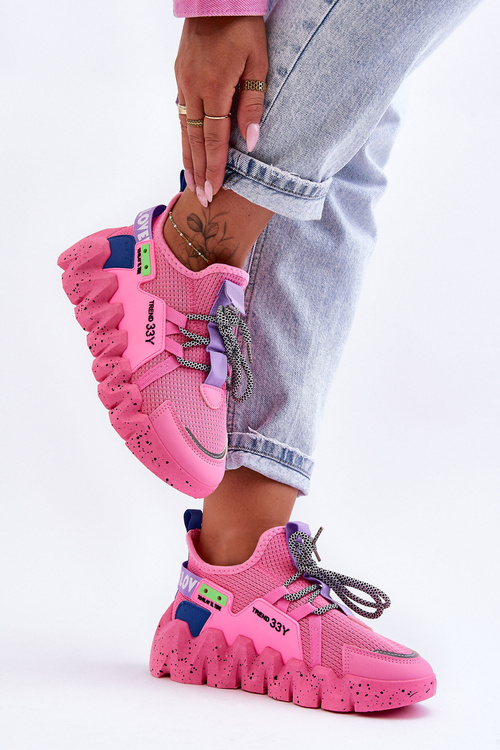 Moderní Náměstí Boty Na Zip Růžové Evolution