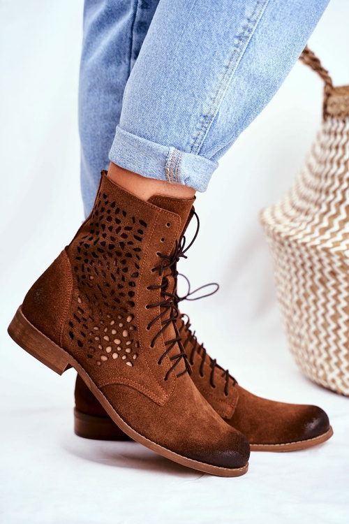 Dámske kožené topánky Camel Meridan