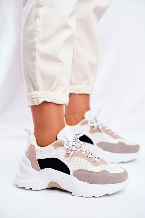 Dámská Sportovní Obuv Bílé Béžové Mindanao