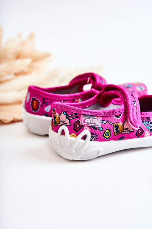 Dětské pantofle Balerína Befado Supergirl 114X483 Růžová