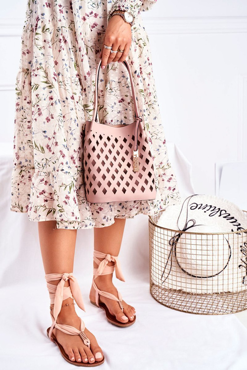 Nobo Dámska kabelka Classic Pink Shopper Nbag-I3690-C004