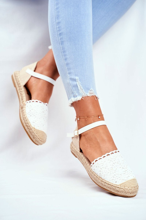 Dámské Espadrilky Bílé Vienna