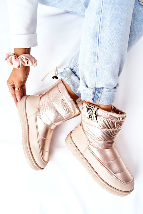 Dámske snehové topánky Veľká hviezda II274121 Beige