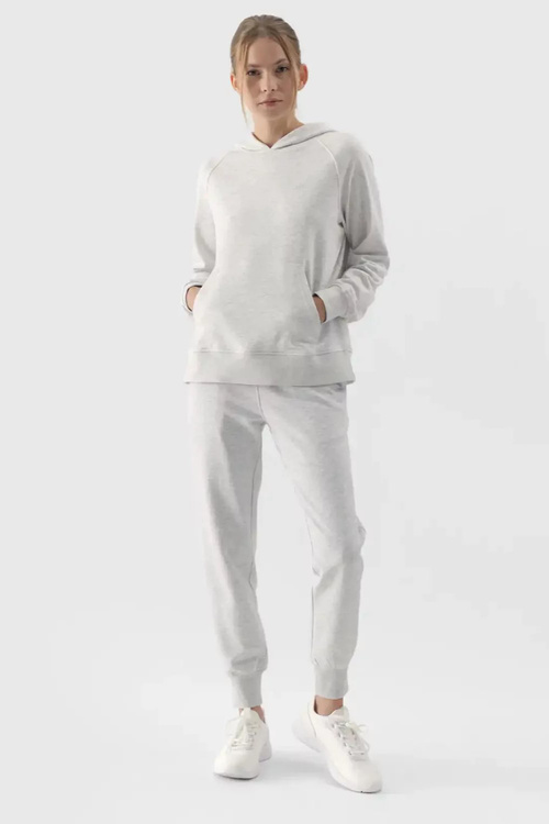 Dámska Mikina S Kapucňou Nezapinateľná 4F Sivá 4FWMM00TSWSF1468-83S 27M