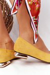 Vinceza Golden Ballerinas 21-10601 žltá