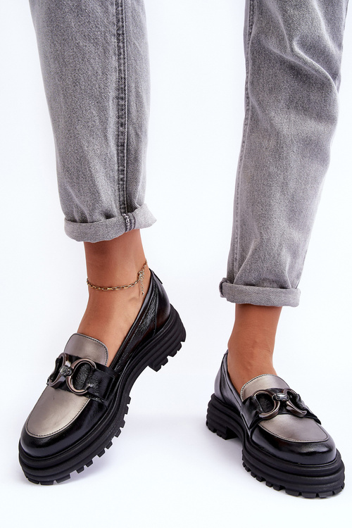 Topánky Loays Flat -eeled Loays Black Elkiza