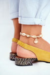 Maciejka vysoké podpätky žlté 04482-07