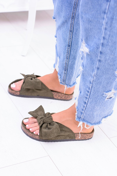 Nazouváky Na Korkové Podrážce Zelené Wendy