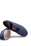 Nízké Pánské Tenisky Espadrilly Big Star Tmavě Modré DD174174