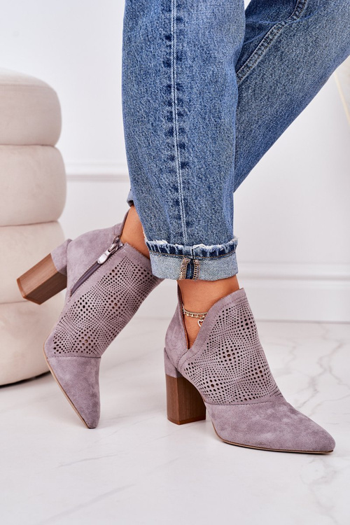 Otvorené topánky na stĺpe Gray Michelle