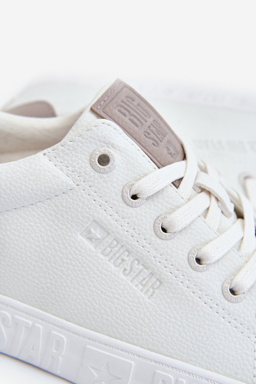 Pánska veľká hviezda LL174131 Biele tenisky