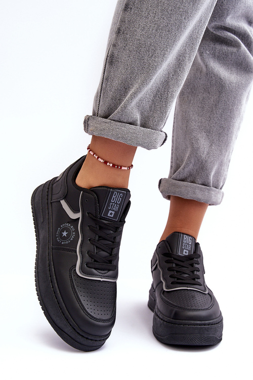 Dámské Sportovní Tenisky Big Star MM274232 Černé