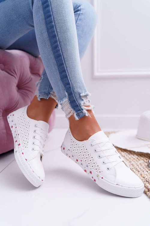 Dámské Tenisky Bílé Loriann