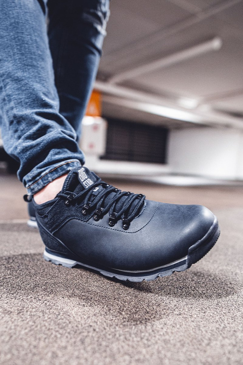 Pánske trekkingové topánky Big Star Navy Blue EE174443