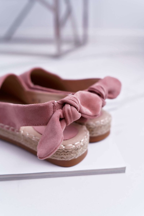 Dámské Espadrilky růžové Kontres
