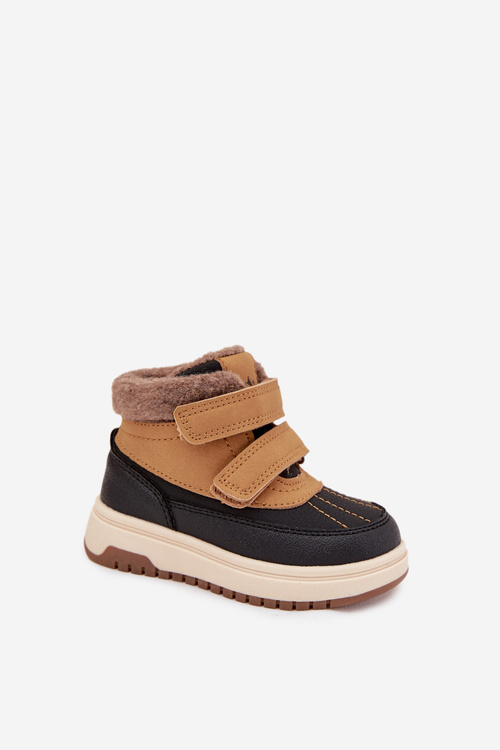 Detské zimné topánky snehule na suchý zips Camel Darlene