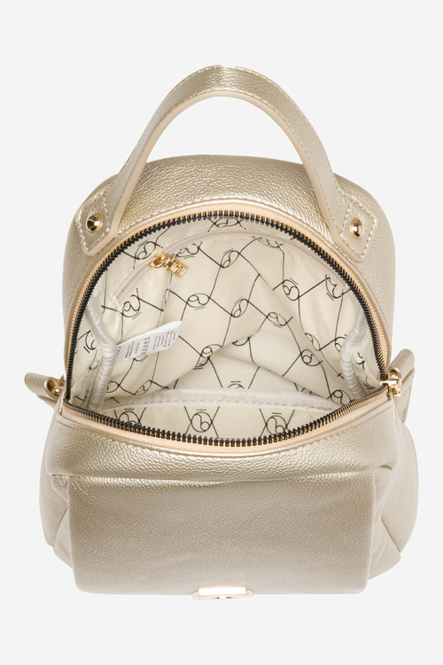 Dámský Malý Batoh Z Eko Kůže NOBO BAGP230-K023 Zlatý