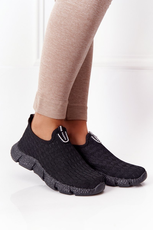 Dámské Tenisky Slip-on Černé Marathon